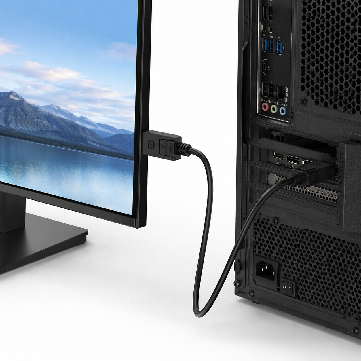 Кабель мультимедийный Display Port to Display Port 1.0m Cablexpert (CC-DP-1M)