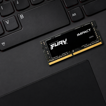 Kingston Fury 16GB 3200 MHz Impact SoDIMM DDR4 Memory Module (KF432S20IB/16)