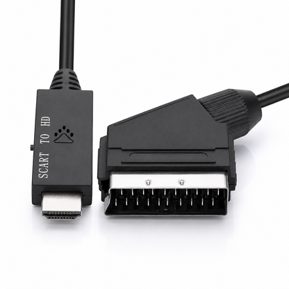 Кабель-перехідник SCART в HDMI 1080P