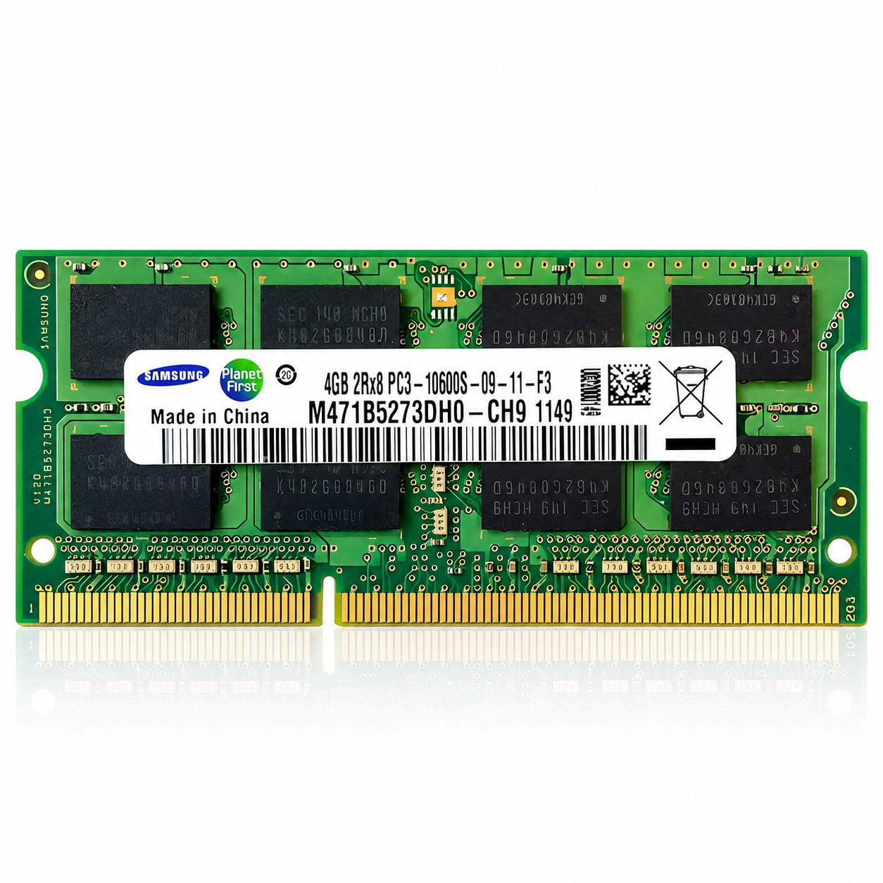 SODIMM DDR3 4Gb 1333MHz PC-10600 Samsung M471B5273DH0-CH9