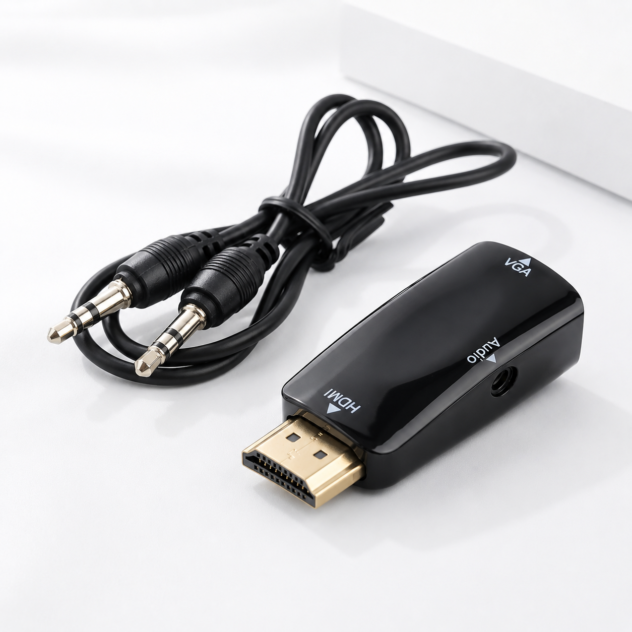 Мини-переходник HDMI на VGA 1080p