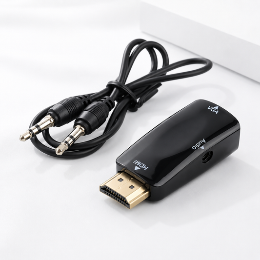 Мини-переходник HDMI на VGA 1080p