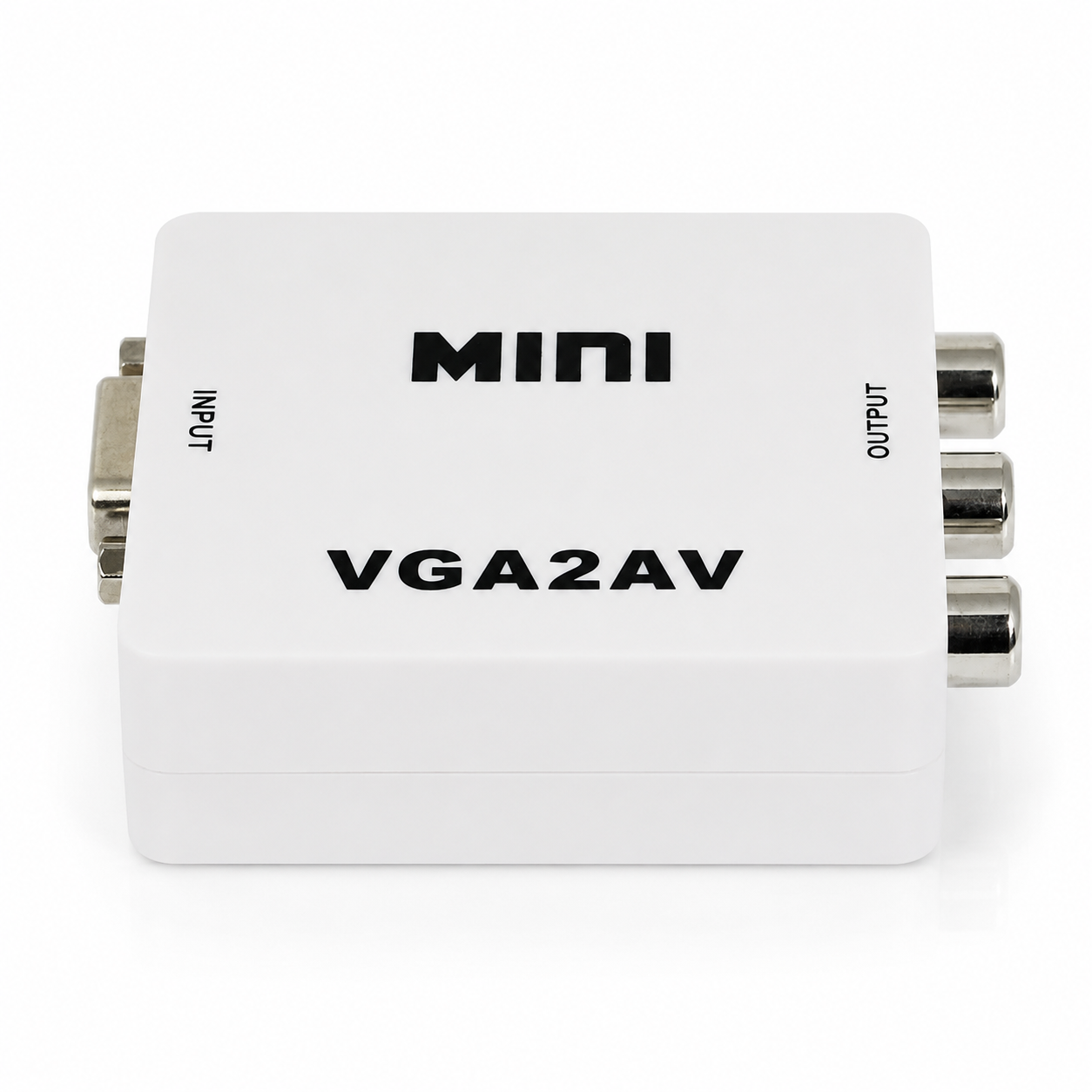 Переходник-конвертер VGA to AV RCA активен мини VGA2AV