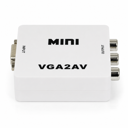 VGA to AV RCA active mini VGA2AV converter adapter