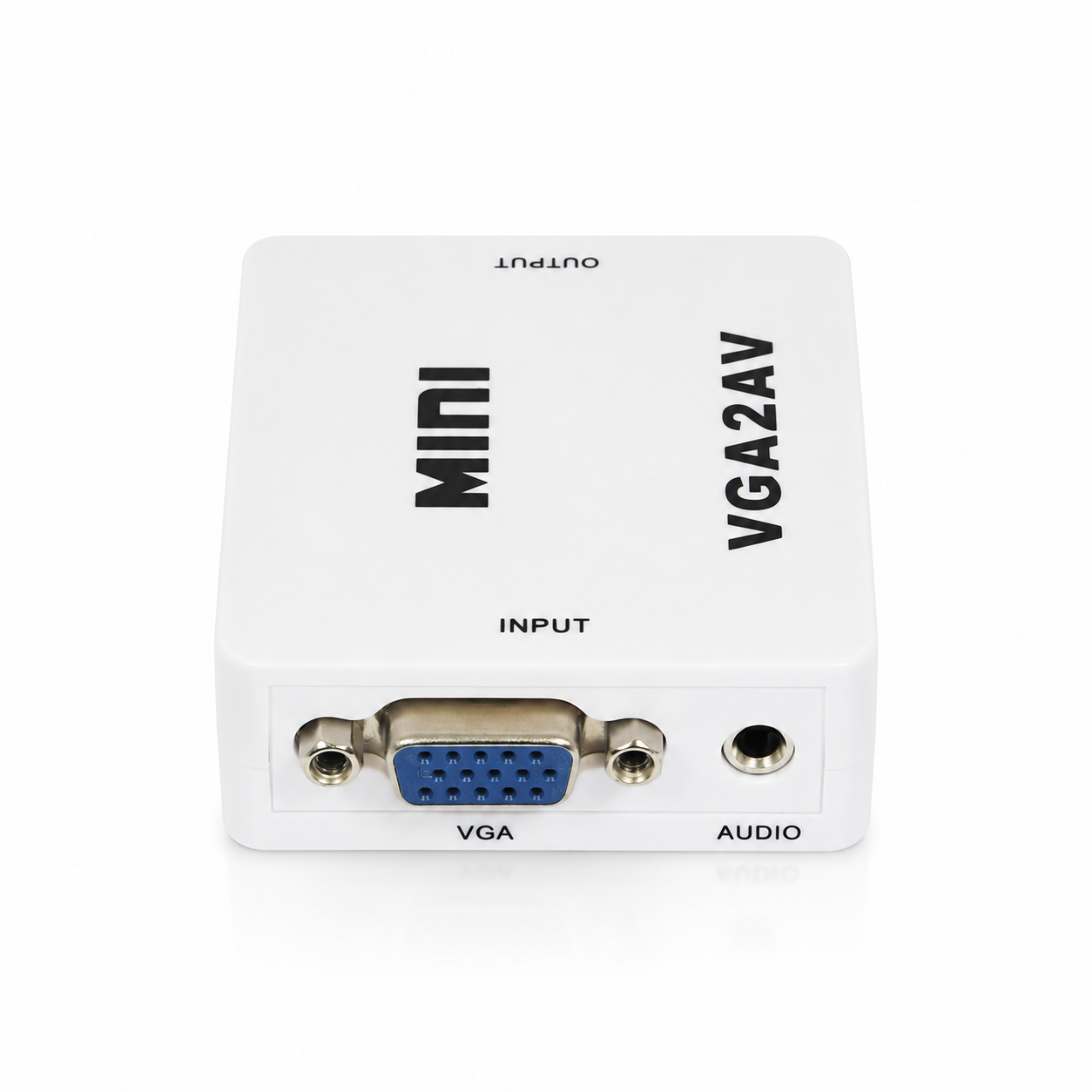 Переходник-конвертер VGA to AV RCA активен мини VGA2AV