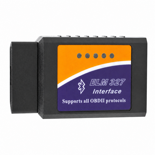 ELM327 OBD2 Bluetooth v1.5 car scanner (1 board, standard version), black