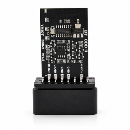 Автосканер ELM327 OBD2 Bluetooth v1.5 (1 плата, стандартная версия), черный
