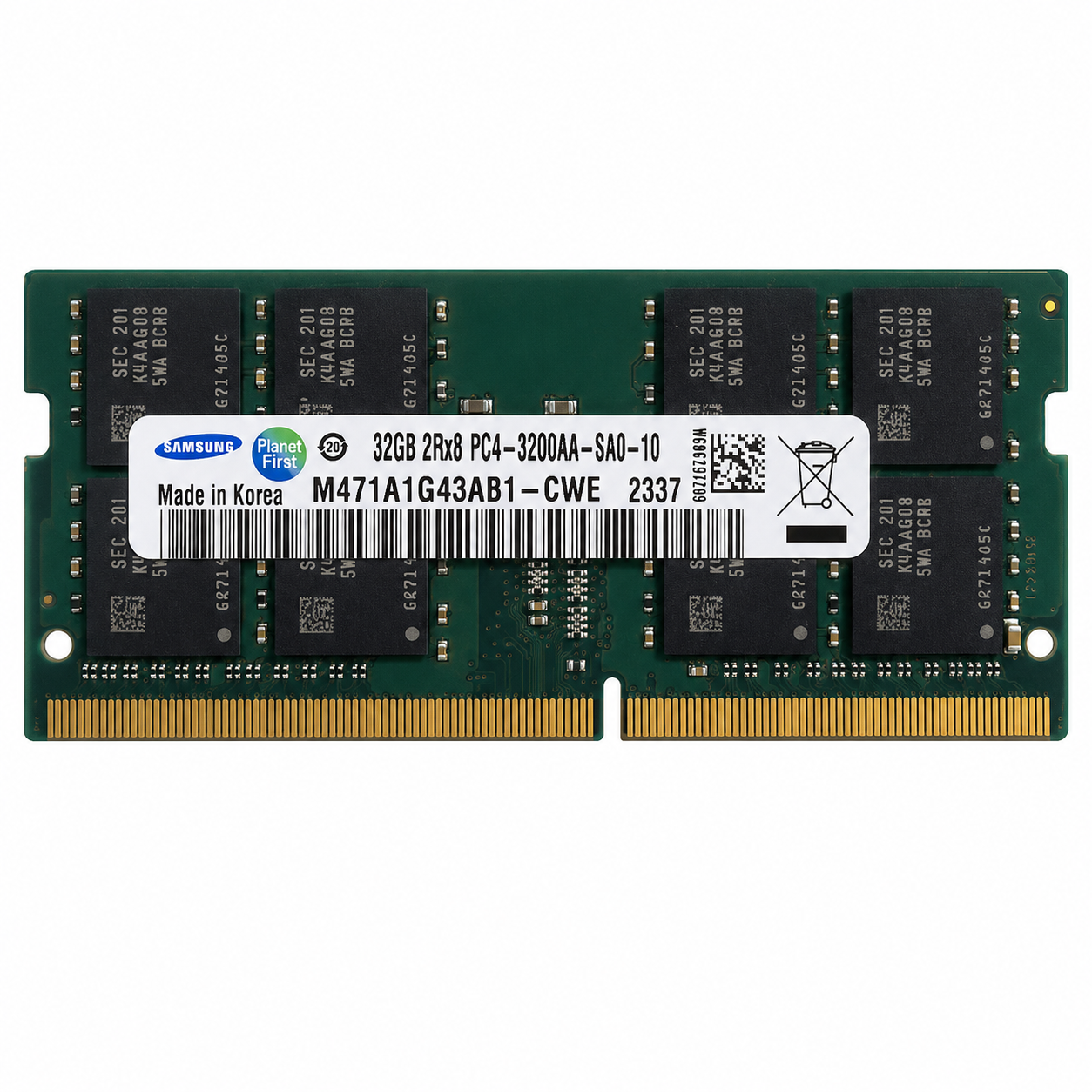 SODIMM 32Gb DDR4 3200MHz Samsung M471A4G43AB1-CWE