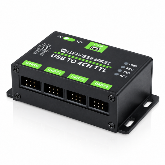 USB TO 4CH TTL Adapter Waveshare 21619