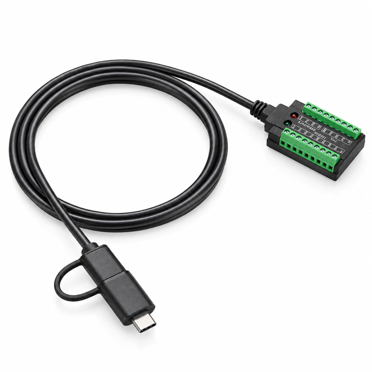 Isolated USB-C > RS232/485/422/TTL converter PCM-KW-469