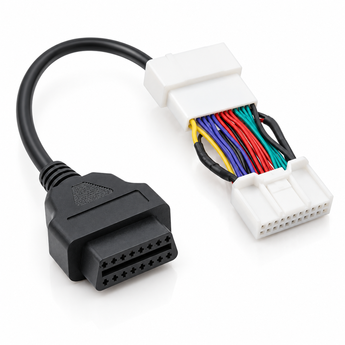 Перехідник OBD2 26+26 Pin для Tesla Model 3, Y, S, X — кабель для CANBUS-діагностики
