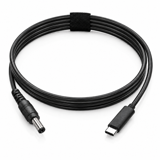 USB Type-C 65W power cable DC 5.5×1.7 for charging Acer laptop