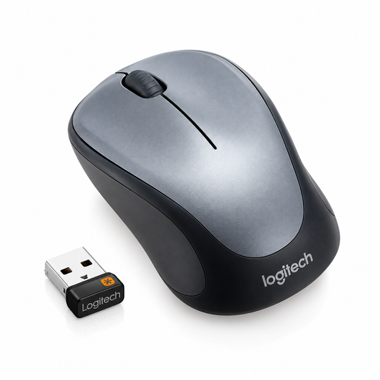 Logitech M235 Grey Mouse (910-002201) - wireless optical mouse