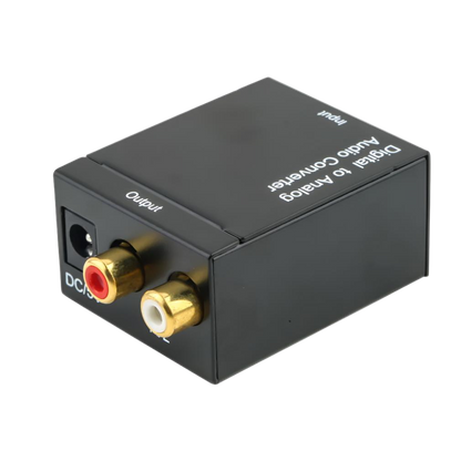 Переходник аудио-оптика на тюльпаны Toslink to RCA; с кабелем