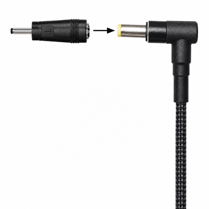 USB Type-C 100W кабель живлення та перехідник DC 5.5×1.7 для зарядки ноутбука, 78328