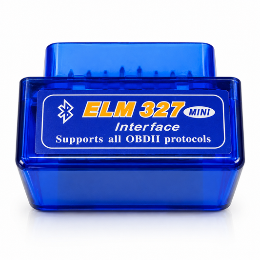 Автосканер ELM327 v1.5 OBD2 Bluetooth 1-платный, синий