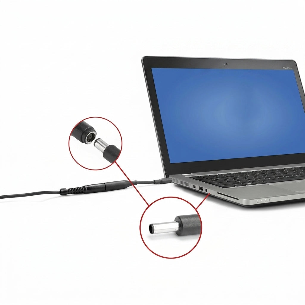 DC перехідник для блока живлення Dell 7.4×5.0 на 4.5×3.0 мм