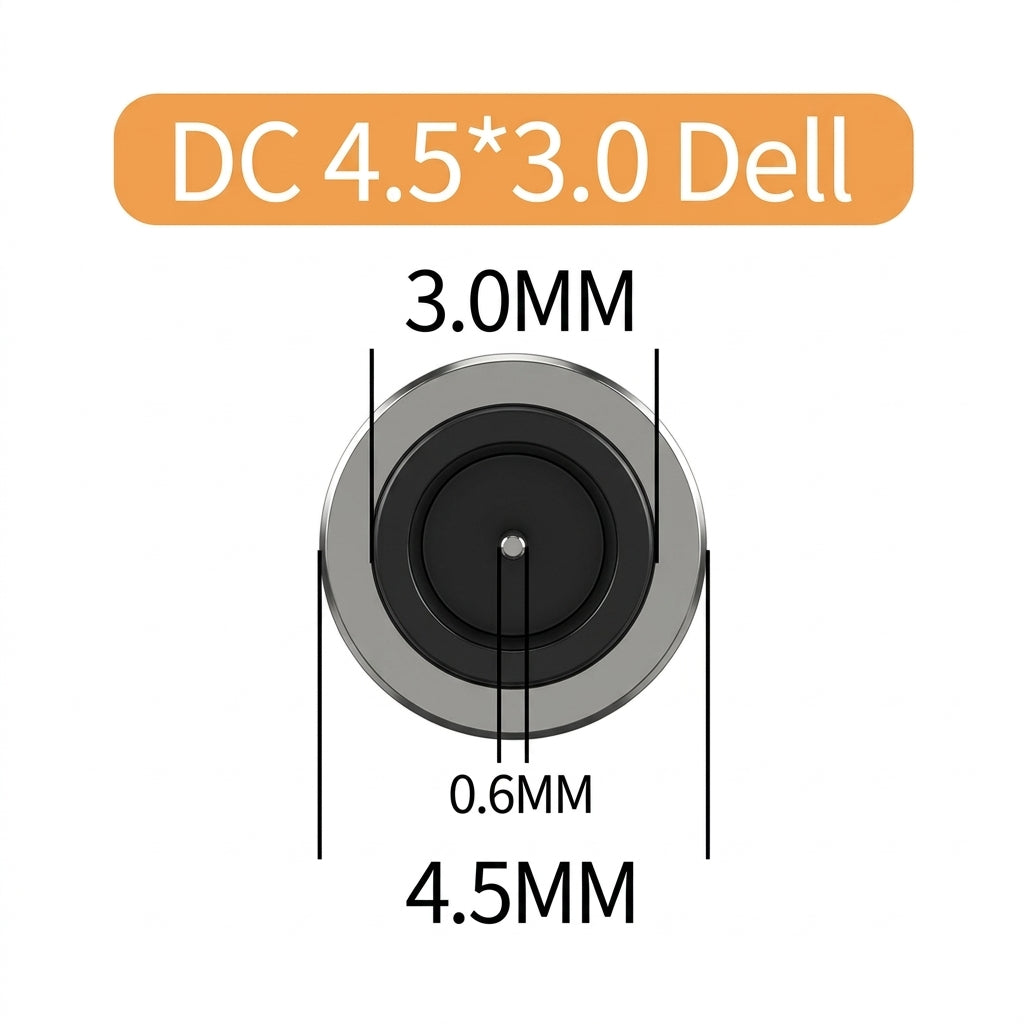 USB Type-C 65W кабель питания DC 4.5×3.0*0.6 для зарядки ноутбука Dell