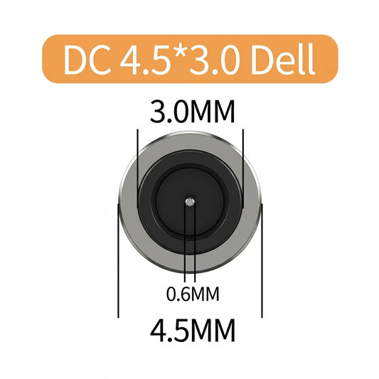 USB Type-C 65W кабель питания DC 4.5×3.0*0.6 для зарядки ноутбука Dell
