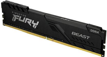 DIMM 16Gb DDR4 3200MHz PC4-25600 Beast Black Kingston Fury KF432C16BB/16