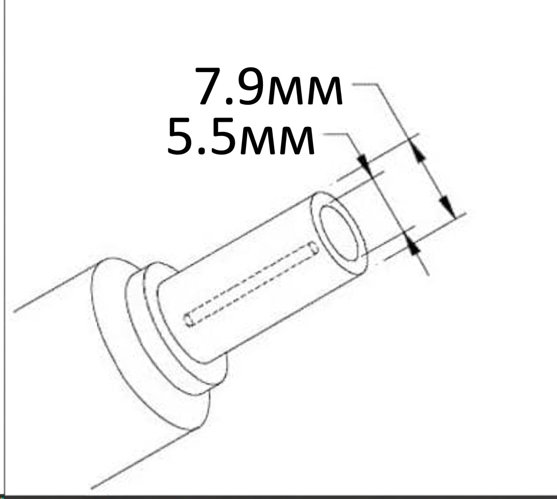 USB Type-C 100W кабель питания DC 7.9×5.5 для ноутбука Lenovo