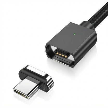 Кабель магнітний USB — Type-C Essager, швидка зарядка 5 А, 1 м, чорний