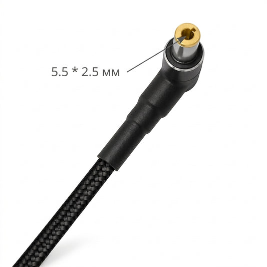 USB Type-C 100W power cable and DC adapter 7.4×5.0*0.6 for charging a laptop