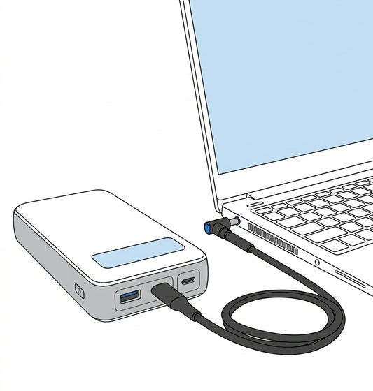 USB Type-C 100W power cable DC 5.5×1.7 Acer