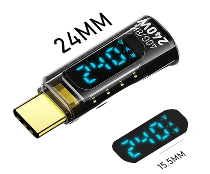 Адаптер DC 5.5×2.1 на Type-C 100W E-marke