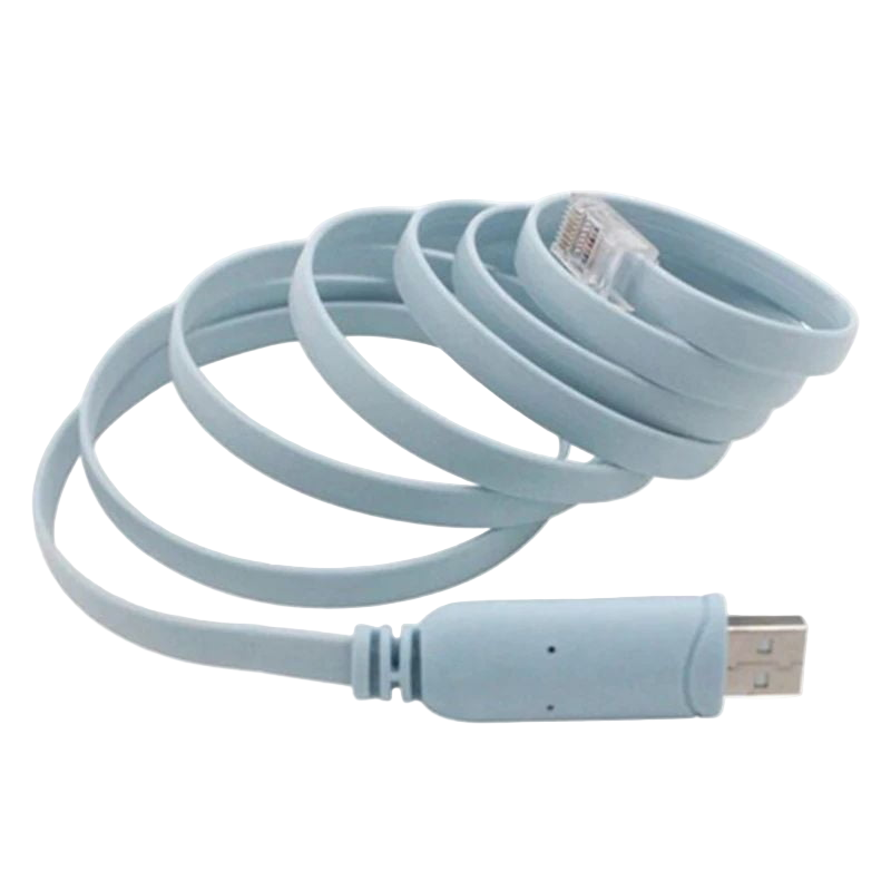Кабель консольный USB RS232 (RJ45); 1.8 м