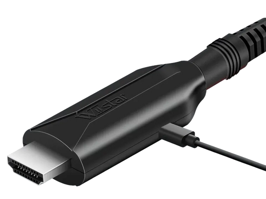 Кабель-конвертер HDMI в AV RCA (тюльпан) Wiistar micro