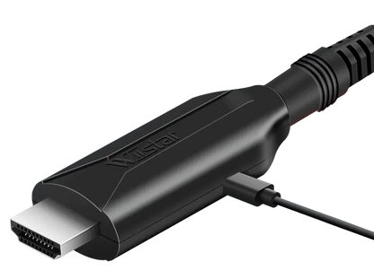 Кабель-конвертер HDMI в AV RCA (тюльпан) Wiistar micro