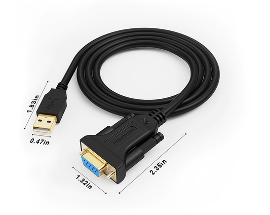 Кабель USB to RS232 (female) FTDI 3 метра