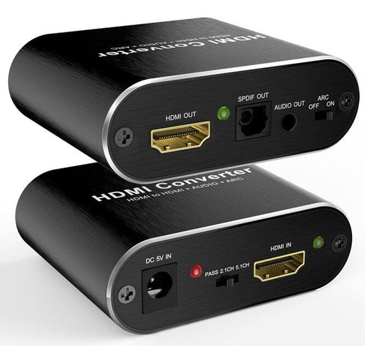 HDMI ARC перехідник аудіо для ТБ у 3.5/оптика/HDMI