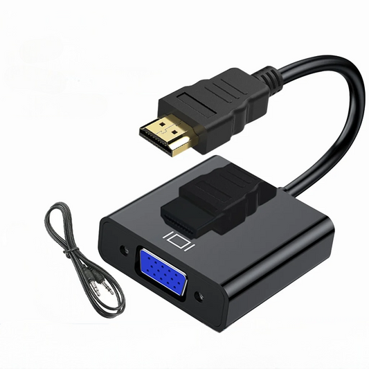 Переходник HDMI у VGA с аудио входом 3.5 мм
