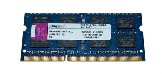 SODIMM 2Gb DDR3-1333 Kingston HP594908-HR1-ELD