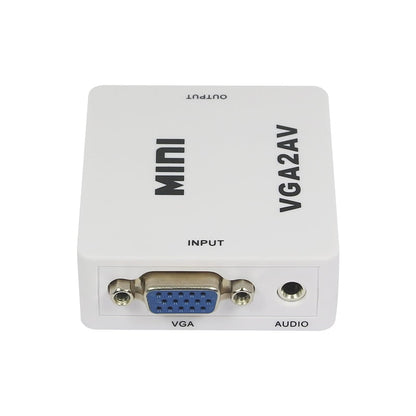 Переходник-конвертер VGA to AV RCA активен мини VGA2AV