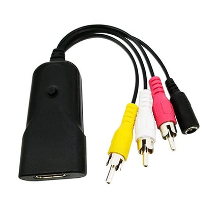 Кабель-конвертер HDMI в AV RCA тюльпан Wiistar 2EG-mini