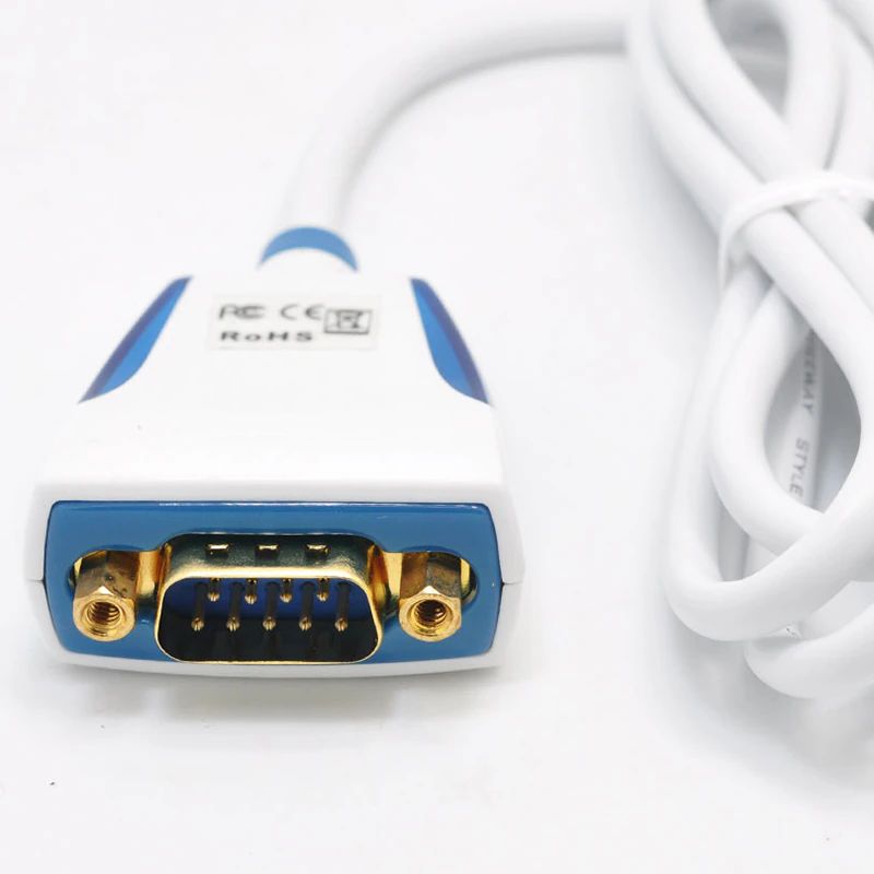 Кабель USB to RS232 FTDI 1 метр White