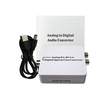 Перехідник аудіо тюльпани 2*RCA/3.5мм на оптику/коаксіал Wiistar