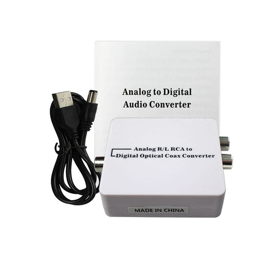 Переходник аудио тюльпаны 2*RCA/3.5мм на оптику/коаксиал Wiistar