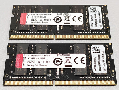 SODIMM 2*16Gb DDR4 3200MHz HyperX Impact HX432S20IB2K2/32