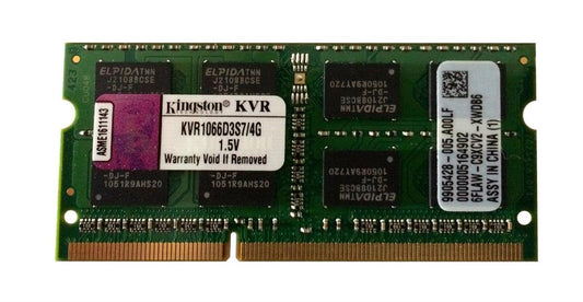 SODIMM DDR3 4Gb 1066MHz Kingston (KVR1066D3S7/4G)