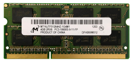 SODIMM 4Gb DDR3-1333 Micron MT16JTF51264HZ-1G4M1