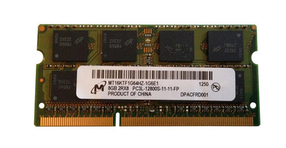 SODIMM 8 ГБ DDR3L-1600 Micron MT16KTF1G64HZ-1G6E1