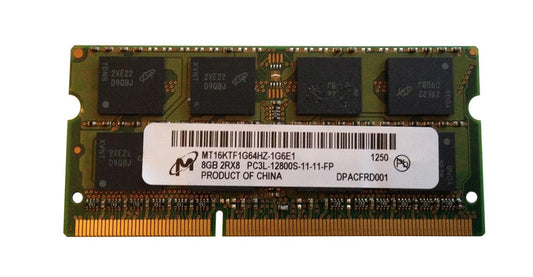 SODIMM 8Gb DDR3L-1600 Micron MT16KTF1G64HZ-1G6E1