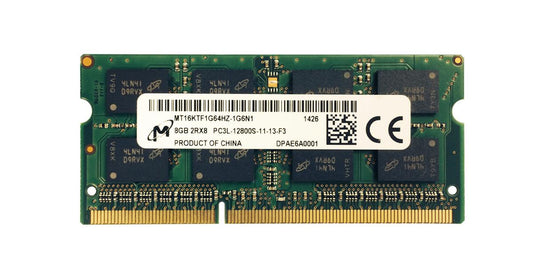 SODIMM 8Gb DDR3L-1600 Micron MT16KTF1G64HZ-1G6N1