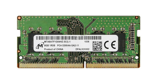 SODIMM 8Gb DDR4 3200MHz pc4-25600 Micron MTA8ATF1G64HZ-3G2J1
