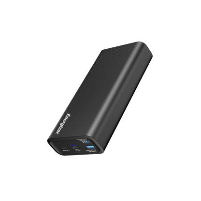 Батарея універсальна Energizer 20000 mAh, Li-pol, PD/20W, QC/3.0, Type-C/micro-USB, USB*2, black (UE20012PQ_BK)