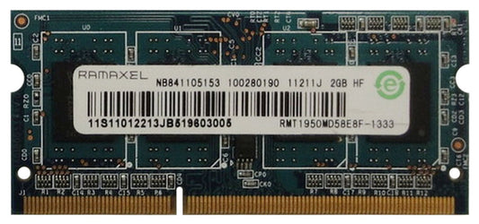 SODIMM 2Gb DDR3-1333 Ramaxel RMT1950MD58E8F-1333